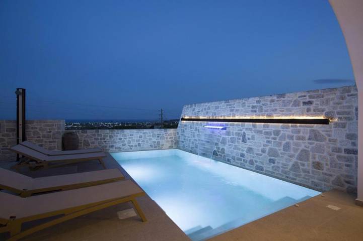 Ferienhaus für 5 Personen, mit Garten und Ausblick sowie Pool in Afantou - 4