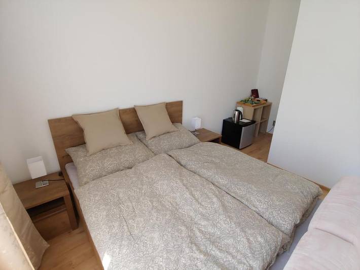 Pension voor 2 personen, met uitzicht in Praag