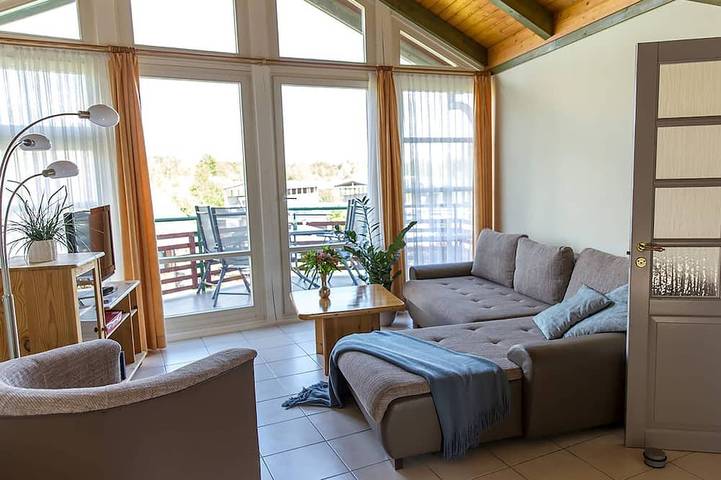 Ferienpark für 6 Personen, mit Balkon und Garten in Plau am See