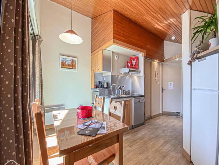 Chalet pour 4 personnes, avec balcon, adapté aux familles à Aussois