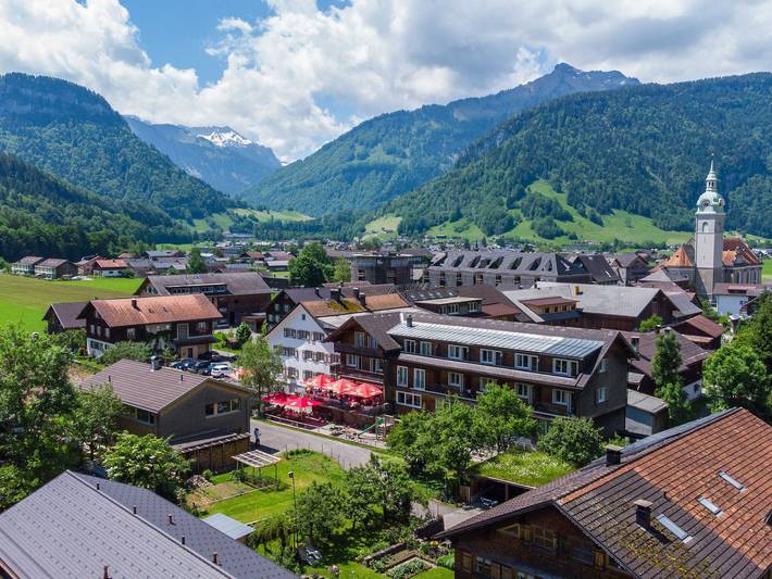 Hotel für 2 Personen, mit Garten in Bezau