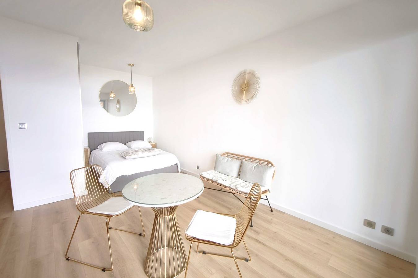 Studio entier, Studio lumineux avec vue mer à Ajaccio in Ajaccio, Golfe D'Ajaccio