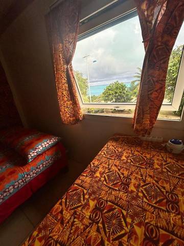 Chambre d’hôte pour 2 personnes, avec vue et jardin dans Maupiti