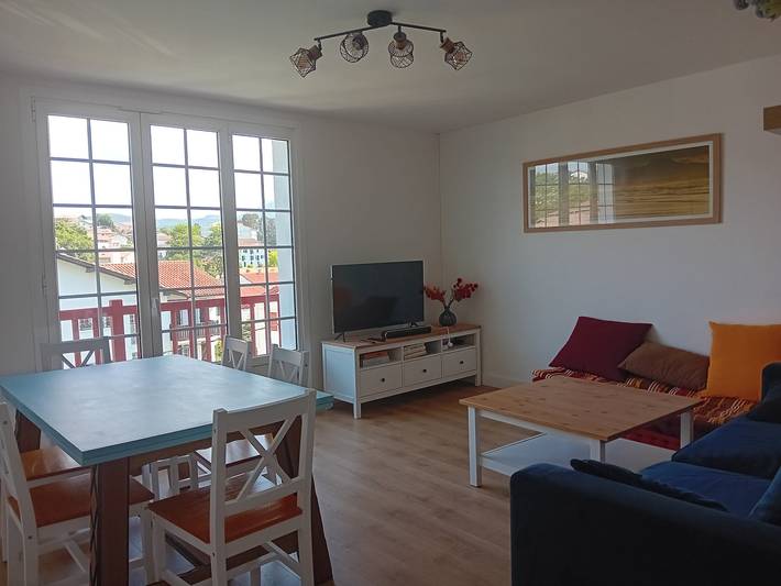Appartement de vacances pour 6 personnes, avec balcon