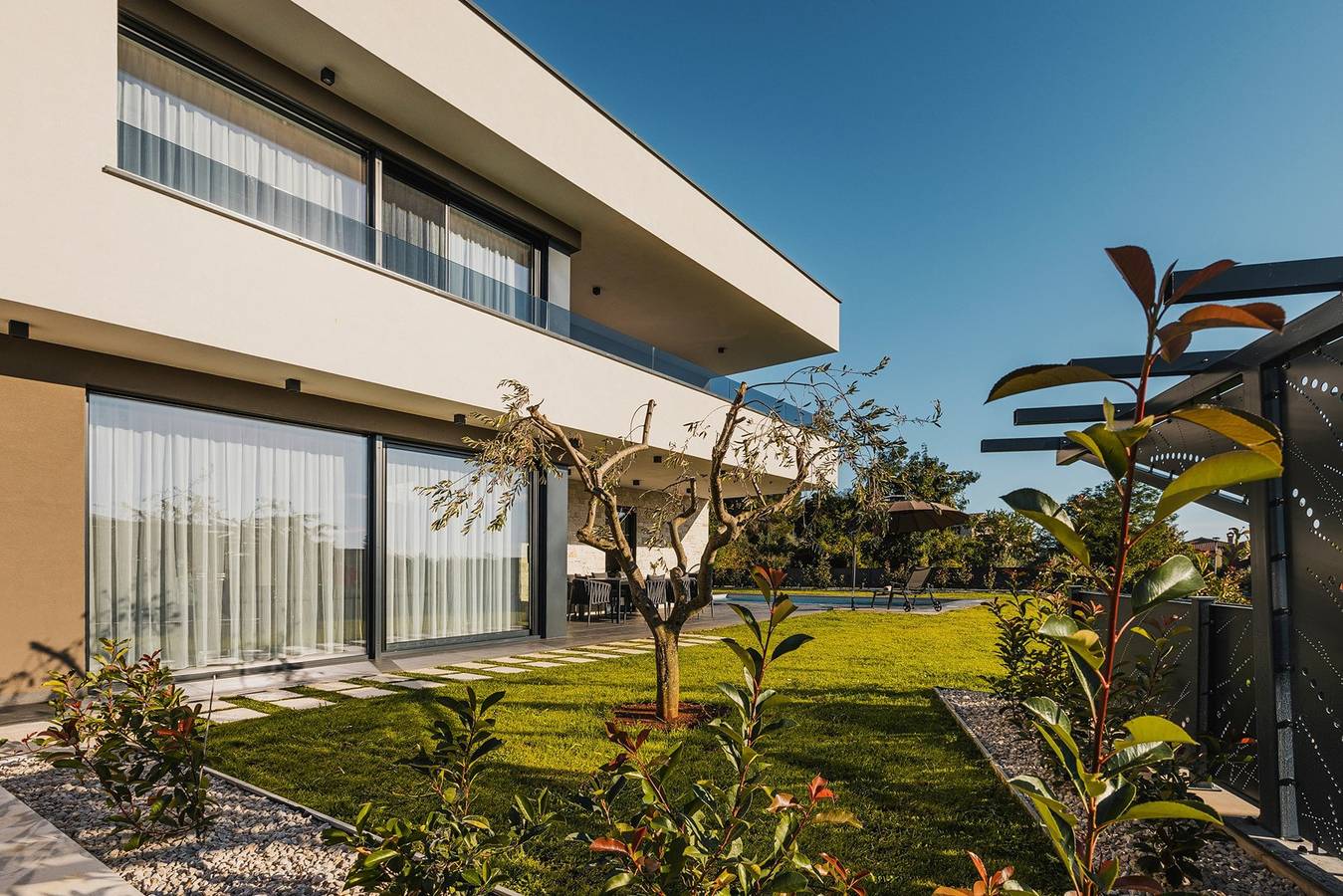 Wunderschöne moderne Villa Angelina in Kastelir, Općina Kaštelir - Labinci