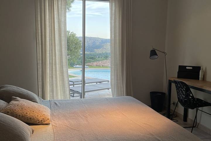 Charme Villa, Golf St Tropez, Ruhig, Schöne Freie Aussicht, Beheizter Pool in Le Plan-de-la-Tour, Mittelmeerküste (Frankreich)