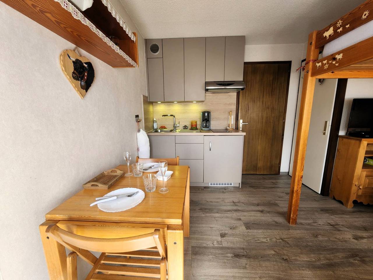 Studio entier, Studio avec balcon, animaux admis - 4 pers. in Samoëns, Région de Bonneville