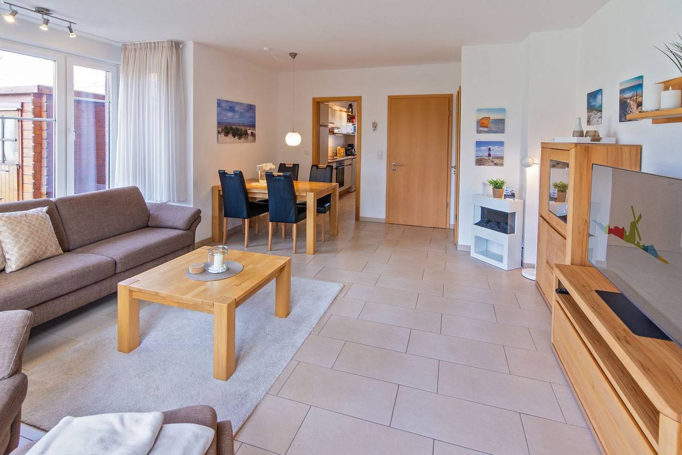 Gemütliches Reihenhaus Inselrosen in ruhiger Lage in Westeraccumersiel, Dornum