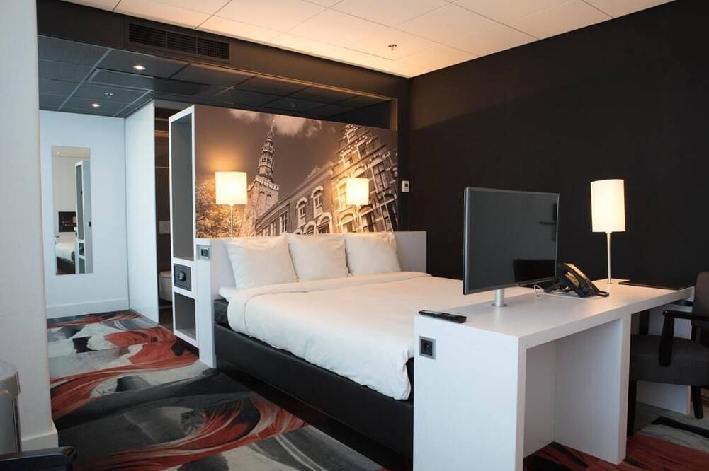 Historic Leiden Room with Indoor Swimming Pool Near Cultural Sites in Leiden, North Sea Netherlands
