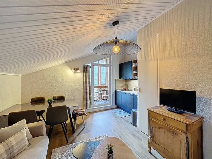 Gîte pour 4 personnes, avec balcon dans Station De Val Thorens