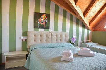 Maison d’hôte pour 5 personnes, avec vue et terrasse à Bergame