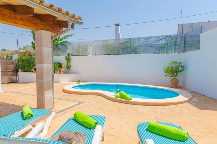 Can Pistola - Villa with private pool in Algaida. Free Wifi in Algaida, Majorca Center