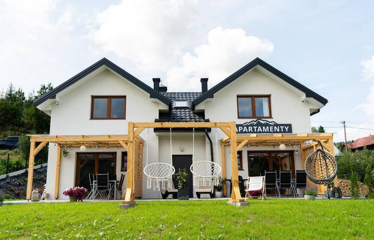 Apartament wakacyjny dla 6 osób, z widok i ogród w Tylicz