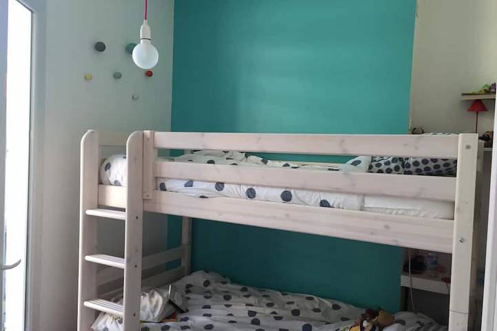 Ganze Wohnung, Cap D'Antibes 3 Stück Charakter Mit Ac In Der Nähe Von Sandstrand - Sandstrand in Antibes, Mittelmeerküste (Frankreich)