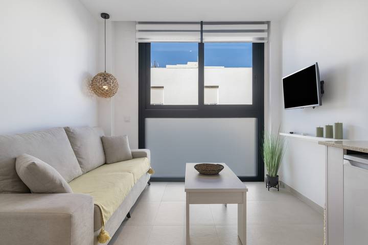 Comfortable "Banana Tree" Studio, Great Location – Perfect for Couples in Playa de Los Lances, Tarifa