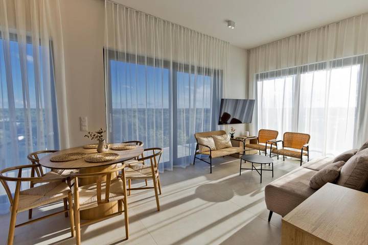 Ferienwohnung für 4 Personen, mit Terrasse und Ausblick
