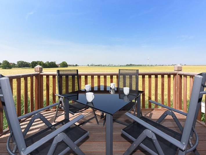 Ferienpark für 5 Personen, mit Balkon und Sauna, kinderfreundlich in Ostfriesland - 3