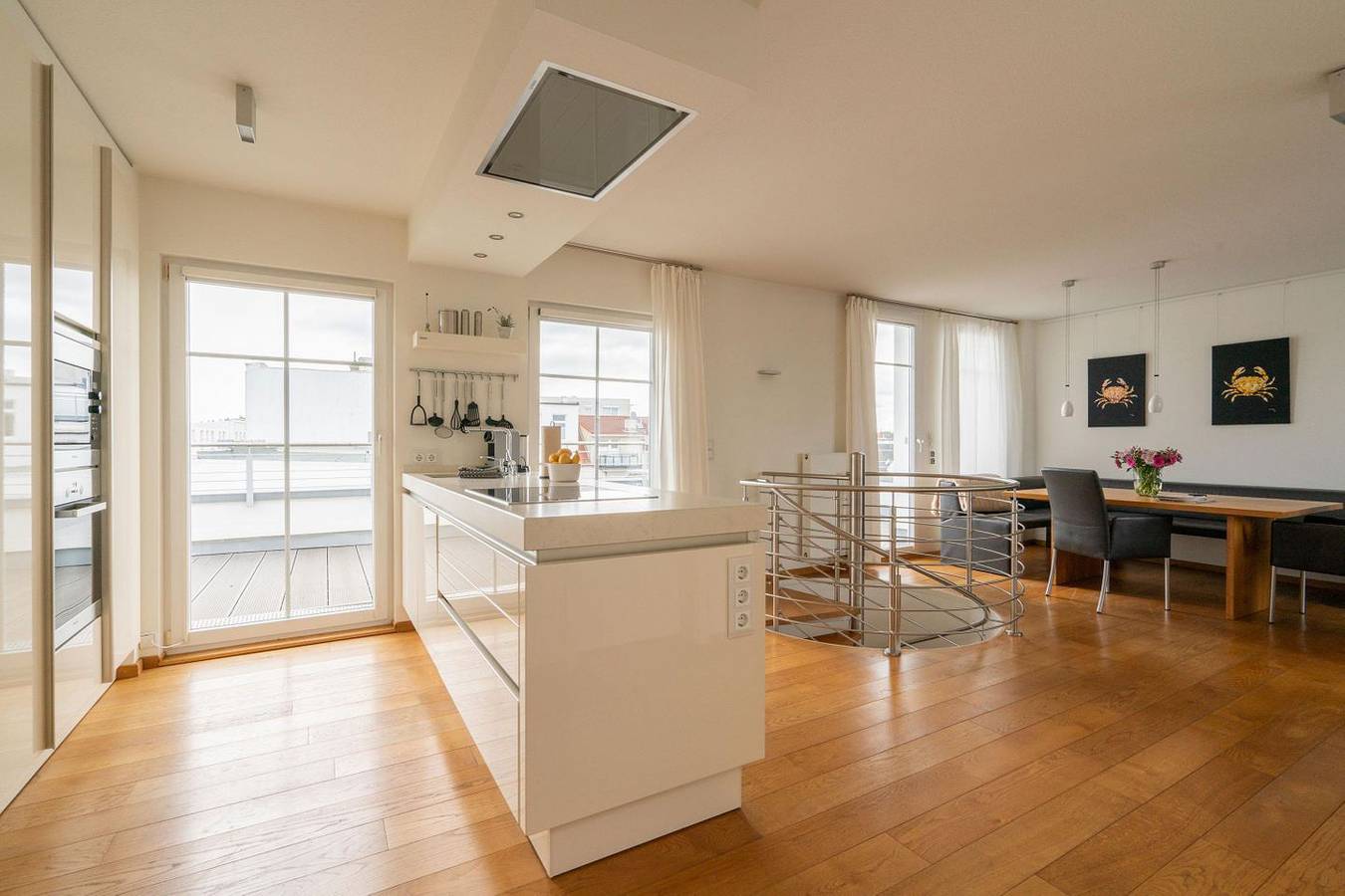 Ganze Wohnung, Watt n Meer – Luxuriöses Penthouse mit Dachterrasse & Toplage in Norderney-Stadt in Norderney