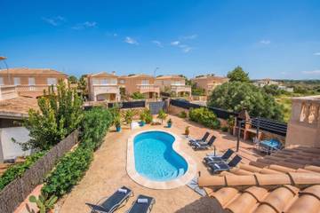 Ferienhaus in Sa Ràpita, Campos für 6 