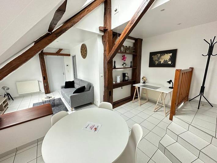 Appartement de vacances pour 2 personnes, avec jardin