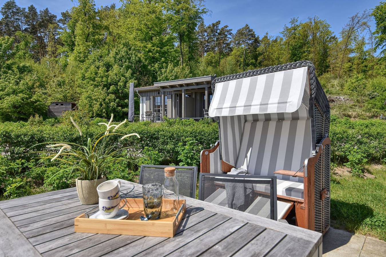 Neu gebaut, modern, exklusiv – das beschreibt das Feriendorf Klein Stresow in Klein Stresow, Putbus