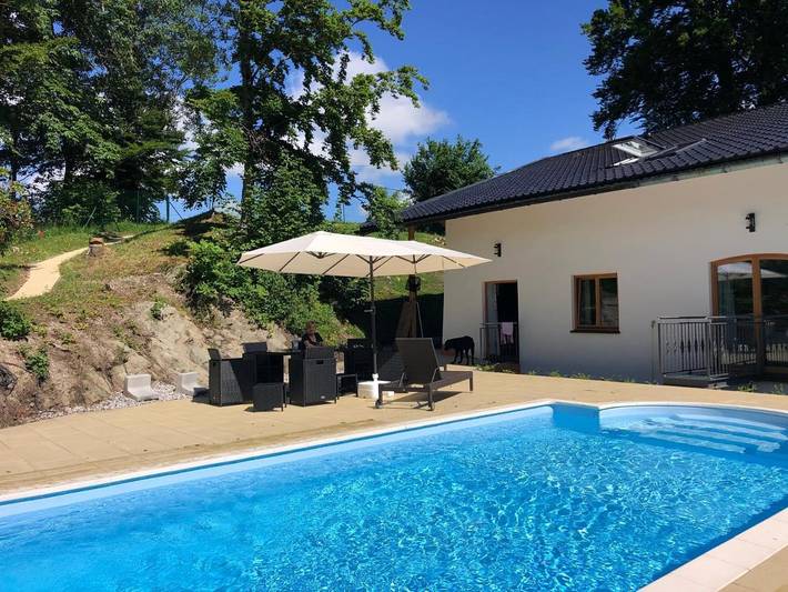 Ferienhaus für 10 Personen, mit Balkon und Terrasse sowie Garten und Pool in Alpenland Tegernsee Schliersee - 3