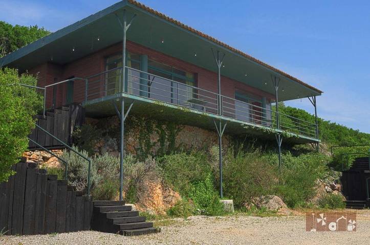 Maison de campagne pour 5 personnes, avec balcon et vue, animaux acceptés à Rio Maior - 2