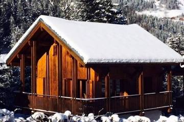 Chalet pour 10 personnes, avec terrasse et jardin, animaux acceptés à Les Contamines-Montjoie