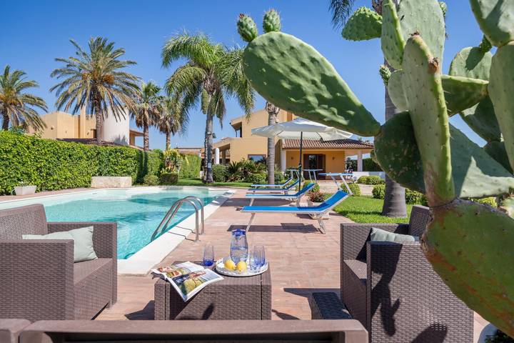 Location de vacances pour 8 personnes, avec balcon/terrasse et balcon à Marsala - 4