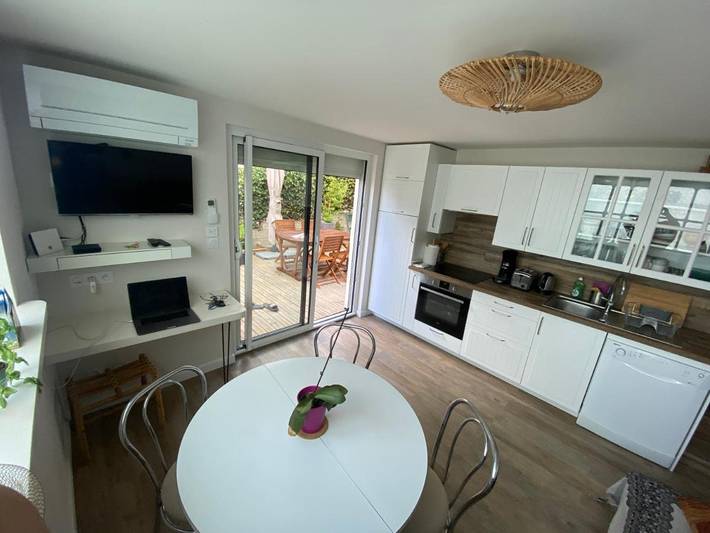 Location de vacances pour 4 personnes, avec vue et jardin dans Plage La Franqui - 4