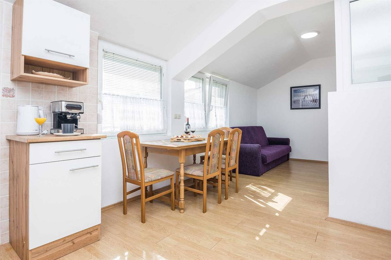 Cały apartament, 400 m from beach | for 2-4 persons | air conditioning, Wi-Fi, Bbq in Privlaka, Zadar