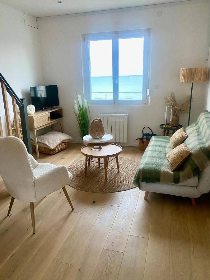 Location de vacances pour 2 personnes, avec vue à Ault