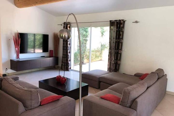Villa Oasis, Piscine Jacuzzi Hammam in Lambesc, Aix-en-Provence und Umgebung