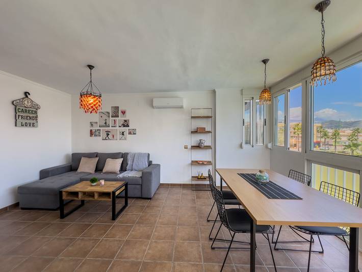 Vakantieappartement voor 4 personen, met kinderzwembad en tuin in Torrox