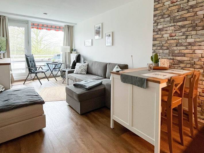 Ferienwohnung für 2 Personen, mit Balkon, kinderfreundlich - 1