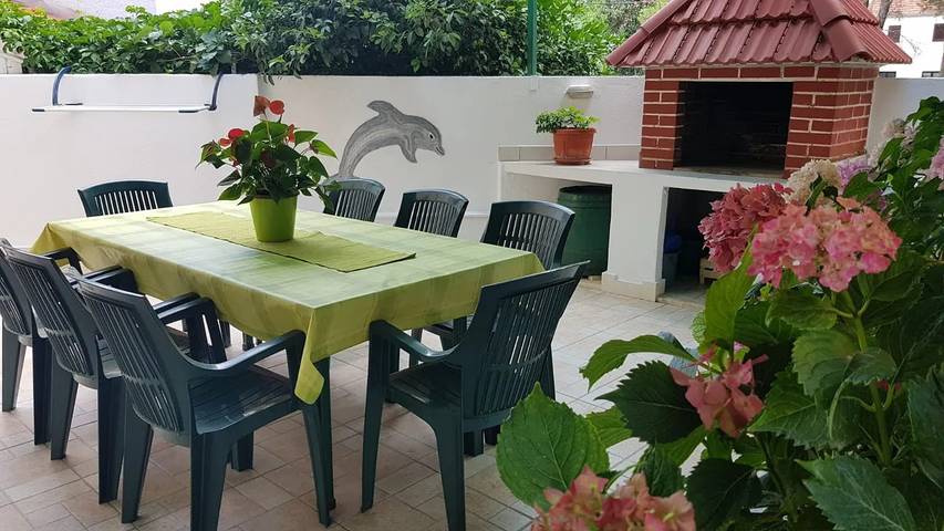 Ferienwohnung für 7 Personen, mit Terrasse, mit Haustier