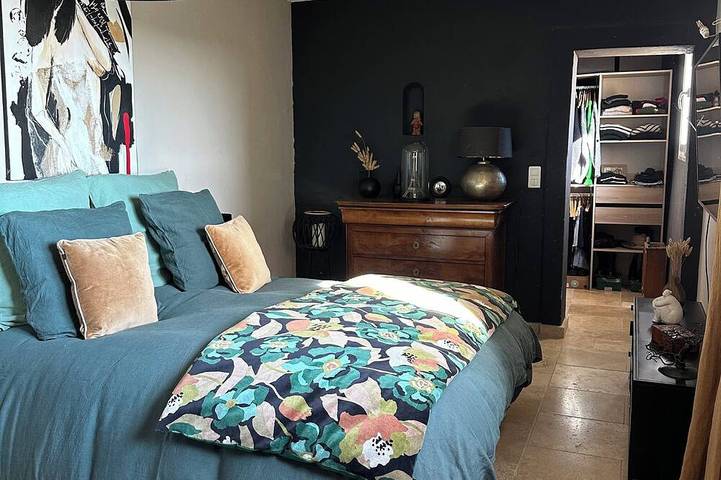 Rent house with garden two minutes walk from the village in Cabris, Mittelmeerküste (Frankreich)