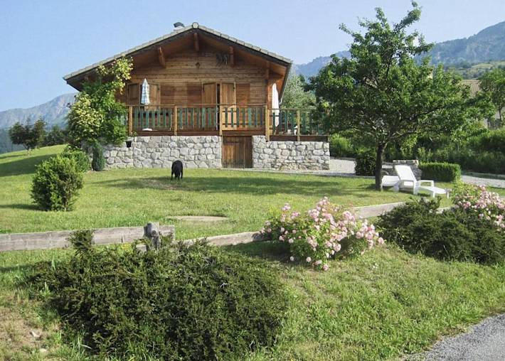 Chalet pour 3 personnes, avec Balcon ainsi que Terrasse et Vue à Chorges