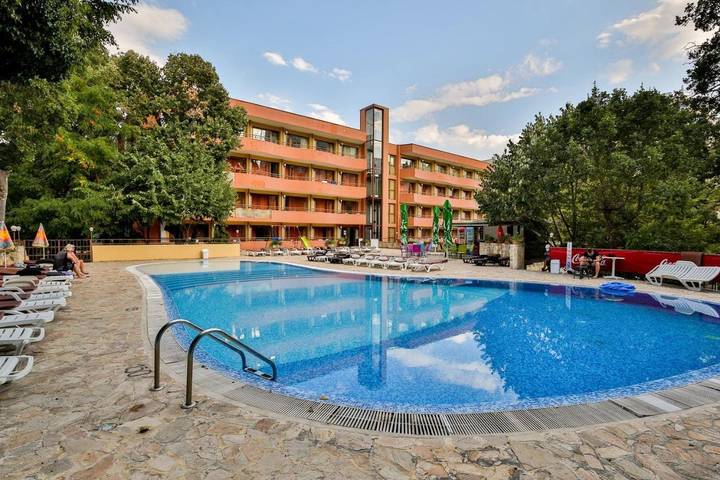 Hotel dla 2 osób, z basen i balkon w Złote Piaski