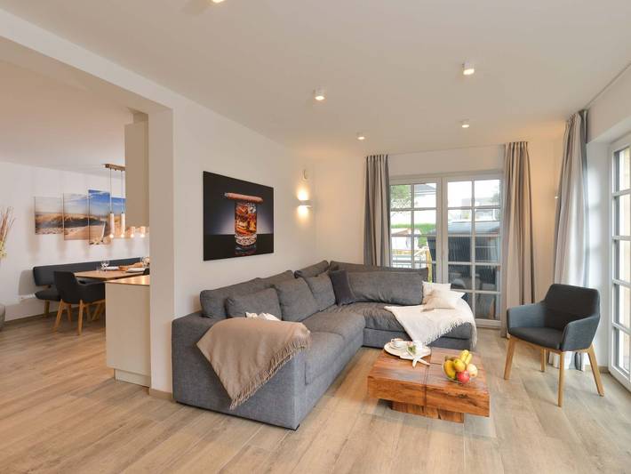 Ferienwohnung für 6 Personen, mit Terrasse und Sauna sowie Garten, mit Haustier - 1
