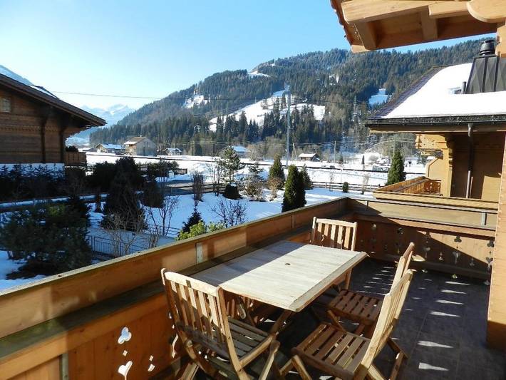 Gîte pour 4 personnes, avec balcon dans Gstaad - 4