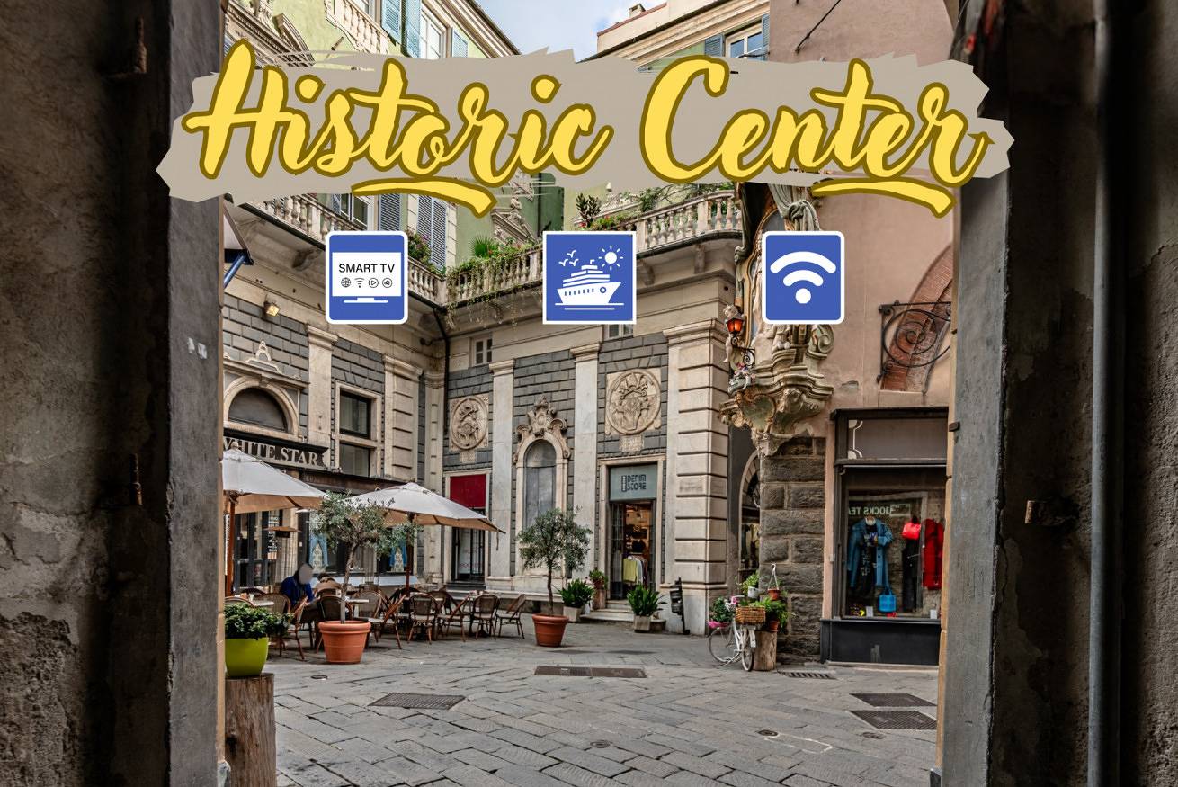 Ganze Wohnung, [Altstadt] Kreuzfahrten 3 Min • A/C • Wifi in Savona (Stadt), Savona