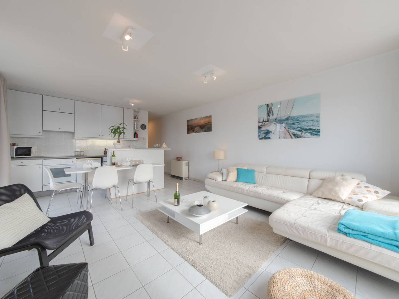 Appartement entier, Wilde Zee with terrace in Bredene, Côte belge