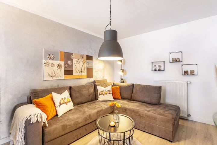 Appartement entier, Appartement 'Ferienwohnung Augenblicke, 56 m²' avec terrasse privée et Wi-Fi in Olsberg, Arrondissement du Haut-Sauerland