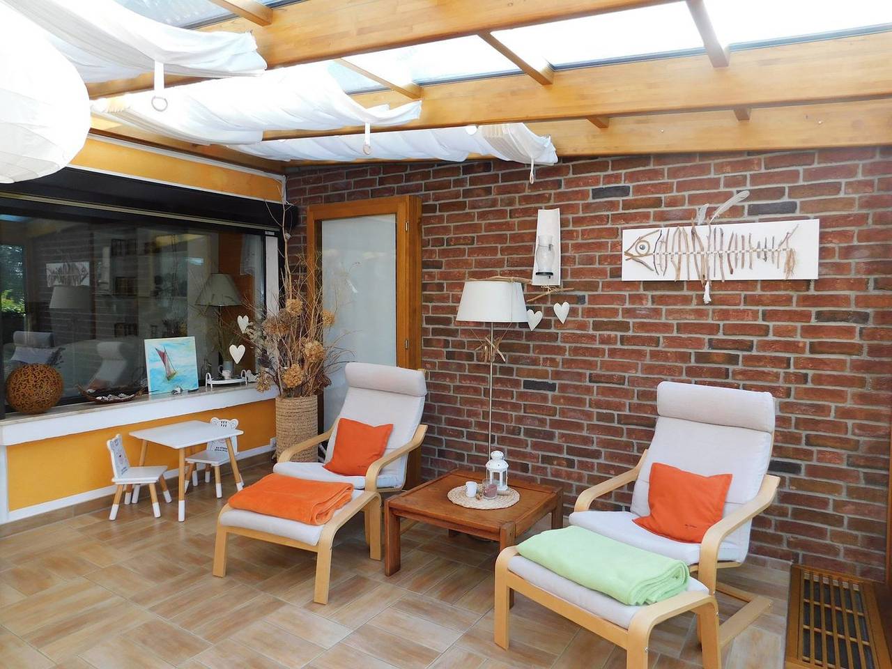 Ferienhaus "Sonnengarten" - Doppelhaushälfte ca. 140 m² für 2-8 Personen in Niehagen, Ahrenshoop