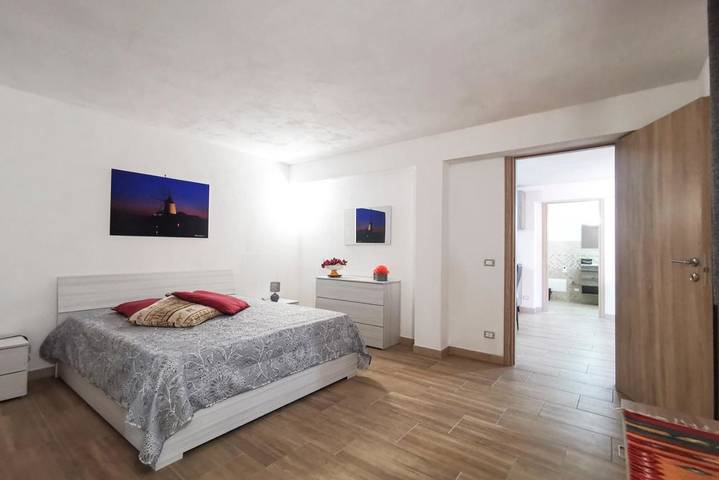 Ferienwohnung für 4 Personen, mit Garten und Ausblick