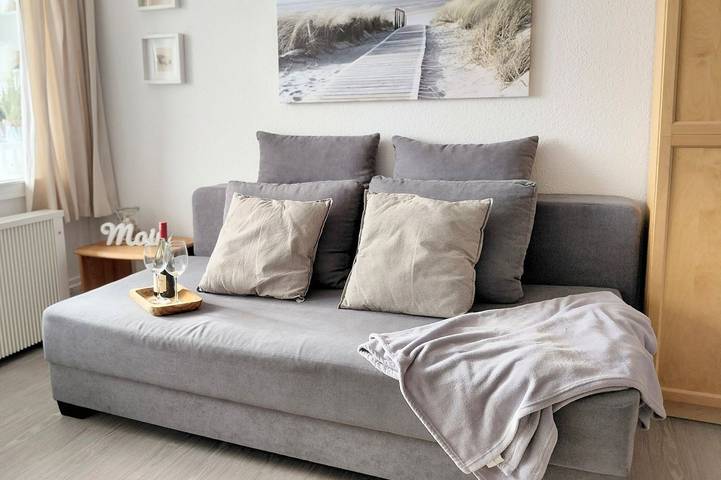 Ferienwohnung für 4 Personen, mit Balkon und Ausblick sowie Balkon/Terrasse, mit Haustier - 1