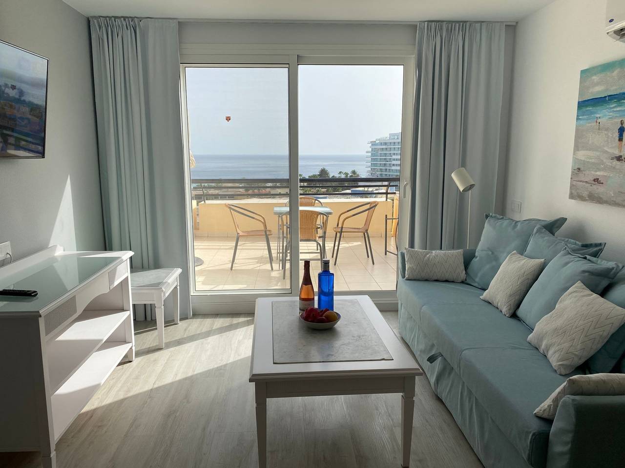 Ganze Wohnung, "Jandia" mit Wasserblick in Solana Matorral, Pájara