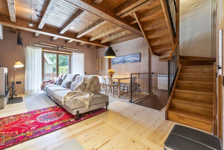 Maison de vacances pour 8 personnes avec terrasse in Naut Aran, Baqueira Beret