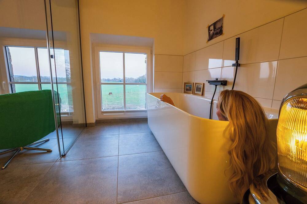 Geheel appartement, E-Loft in the high-voltage room Altes Wasserwerk Tecklenburg special vacation apartment in Tecklenburg, Münsterland